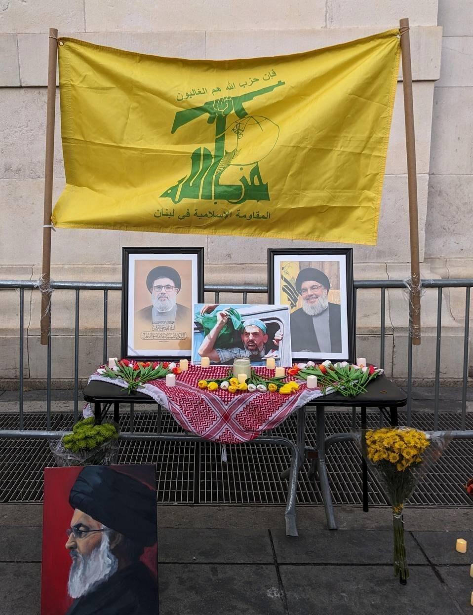 Vigil for Hassan Nasrallah in the Heart of the Empire